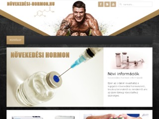 Részletek : Növekedési hormonról minden